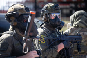 ICE Agents Accidentally Tear Gas Chicago Area Police During Protest