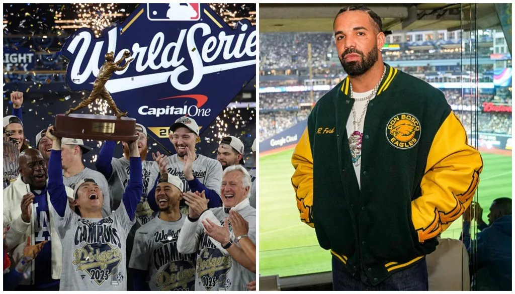 Los Angeles Dodgers Go Back-to-Back As World Series Champions, Drake Catches All The Strays On Social Media